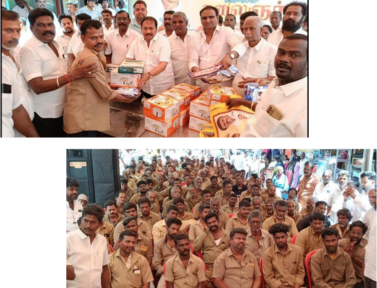 ஆட்டோ ஓட்டுநர்களுக்கு நலத்திட்ட உதவிகளை