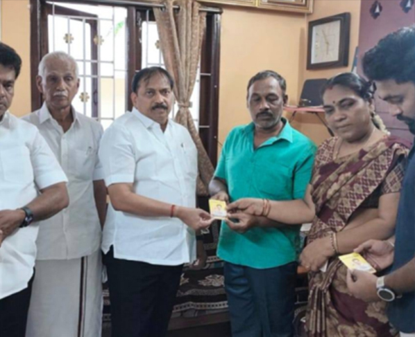 ஓரணியில் தமிழ்நாடு உறுப்பினர் சேர்க்கை பெரம்பூர் தெற்கு பகுதி 36(அ)வட்டம்