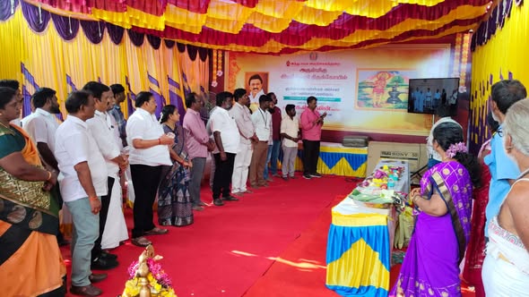 வியாசர்பாடி மூர்த்திங்கர் தெருவில்,இந்து சமய அறநிலையத்துறை சார்பில்