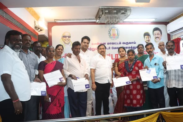 பெரம்பூர் சட்டமன்ற தொகுதி 45,46வது வட்டத்தை சார்ந்த சுந்தரம் பவர் லைன் மற்றும் தேசிகானந்தபுரம்