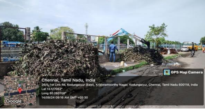 பருவமழை வருவதையொட்டி முன்னெச்சரிக்கை நடவடிக்கையாக