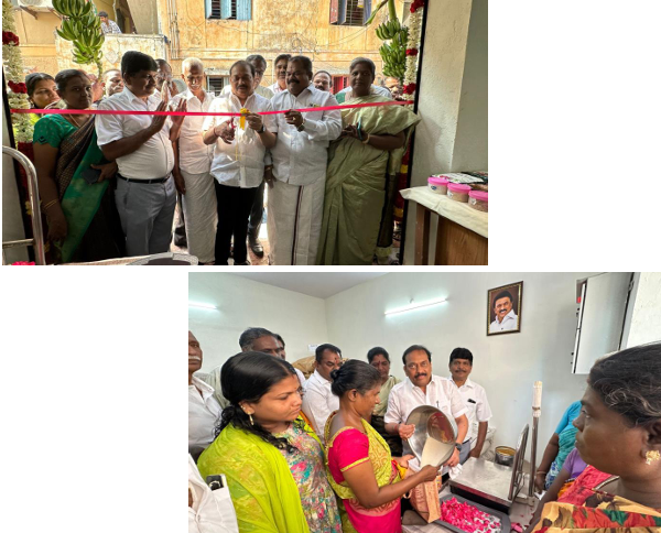 சத்தியமூர்த்தி நகர், ஜே.ஜே.ஆர் நகர், தேபர் நகர், எம்.ஜி.ஆர் நகர், தமோதரன் நகர் பகுதி பொதுமக்களின் கோரிக்கைககை ஏற்று அவர்கள் வசிக்கும்