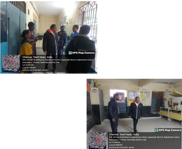 முல்லைநகர் கேப்டன் காட்டன் கால்வாயை பார்வையிட்டு, முன்னெச்சரிக்கை நடவடிக்கையாக